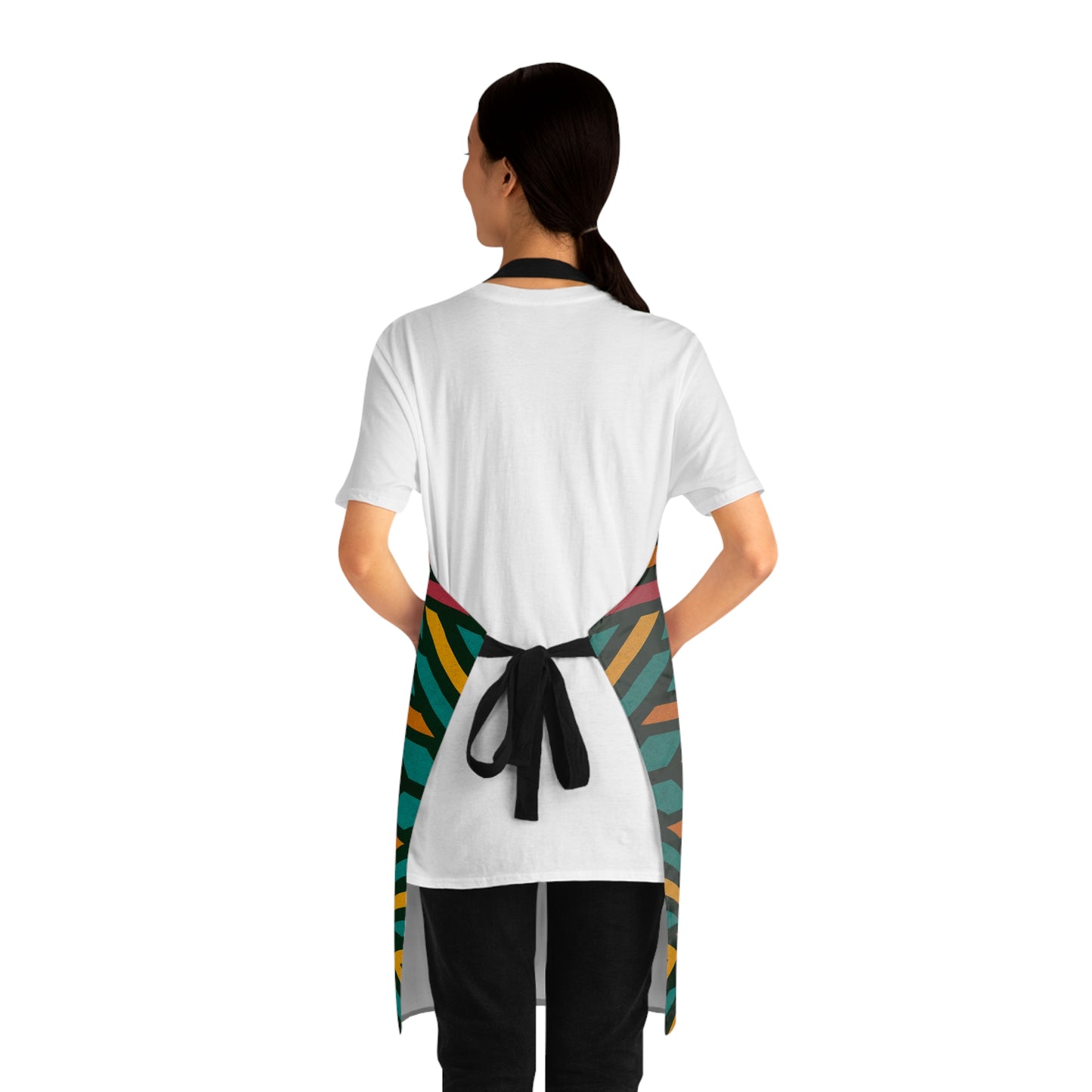 Ndebele Triangles Printed Apron