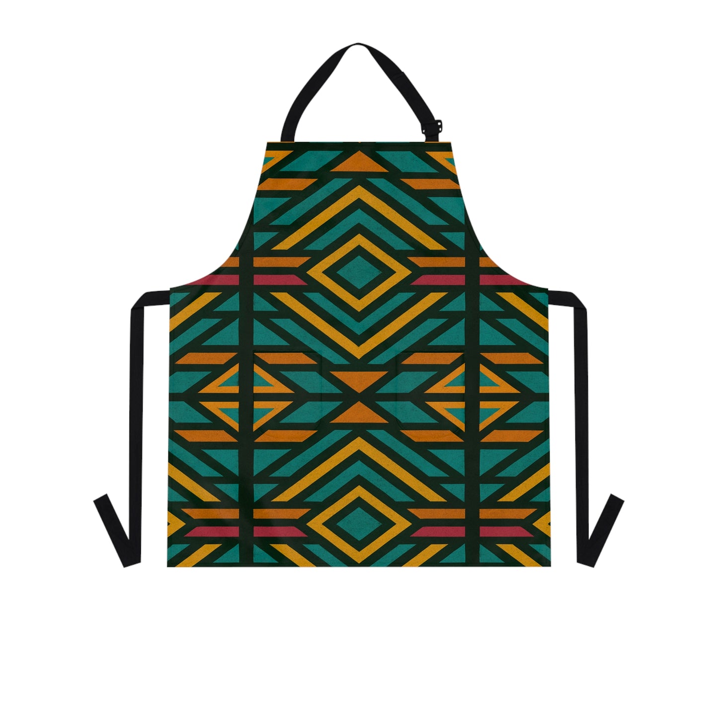 Ndebele Triangles Printed Apron