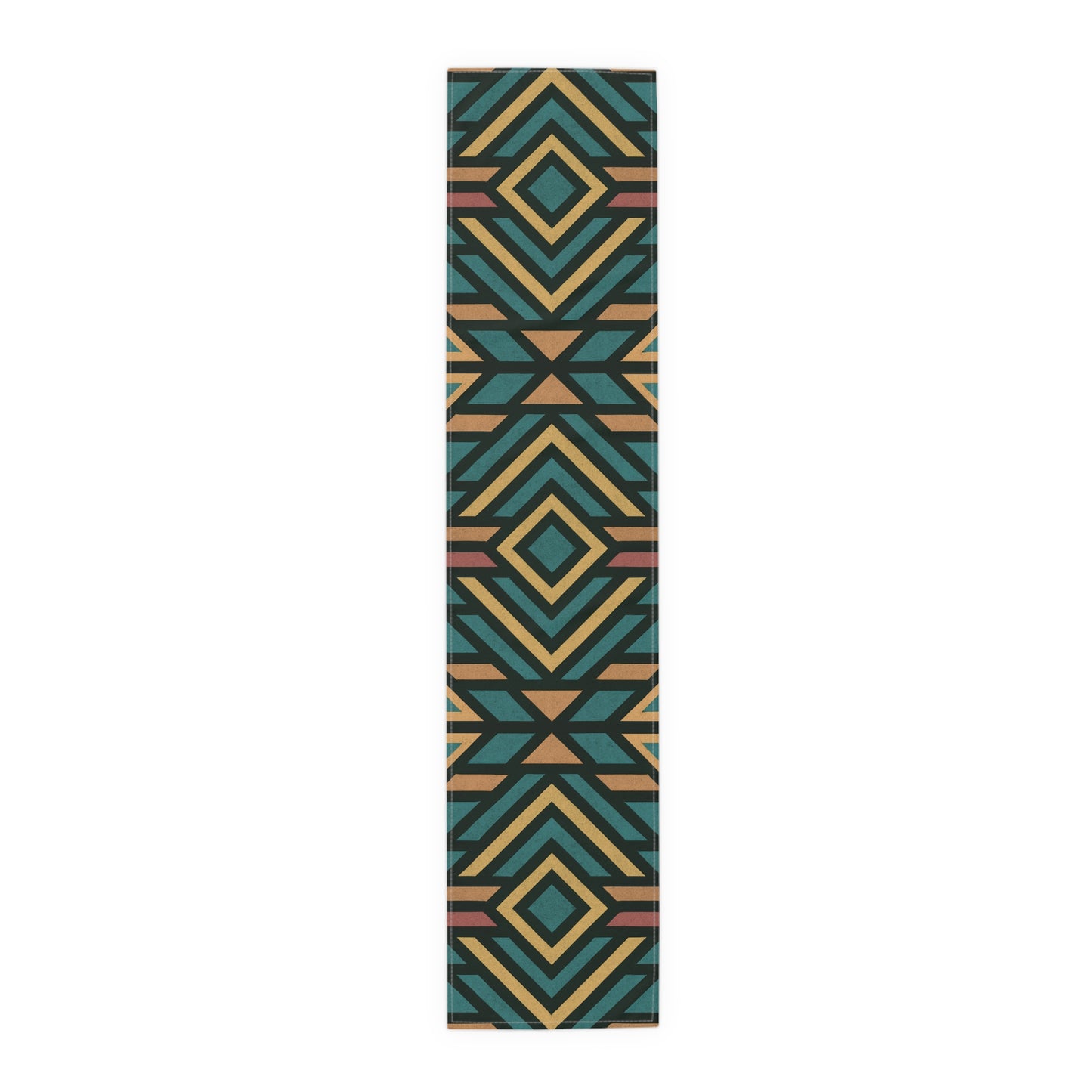 Ndebele Triangles Table Runner