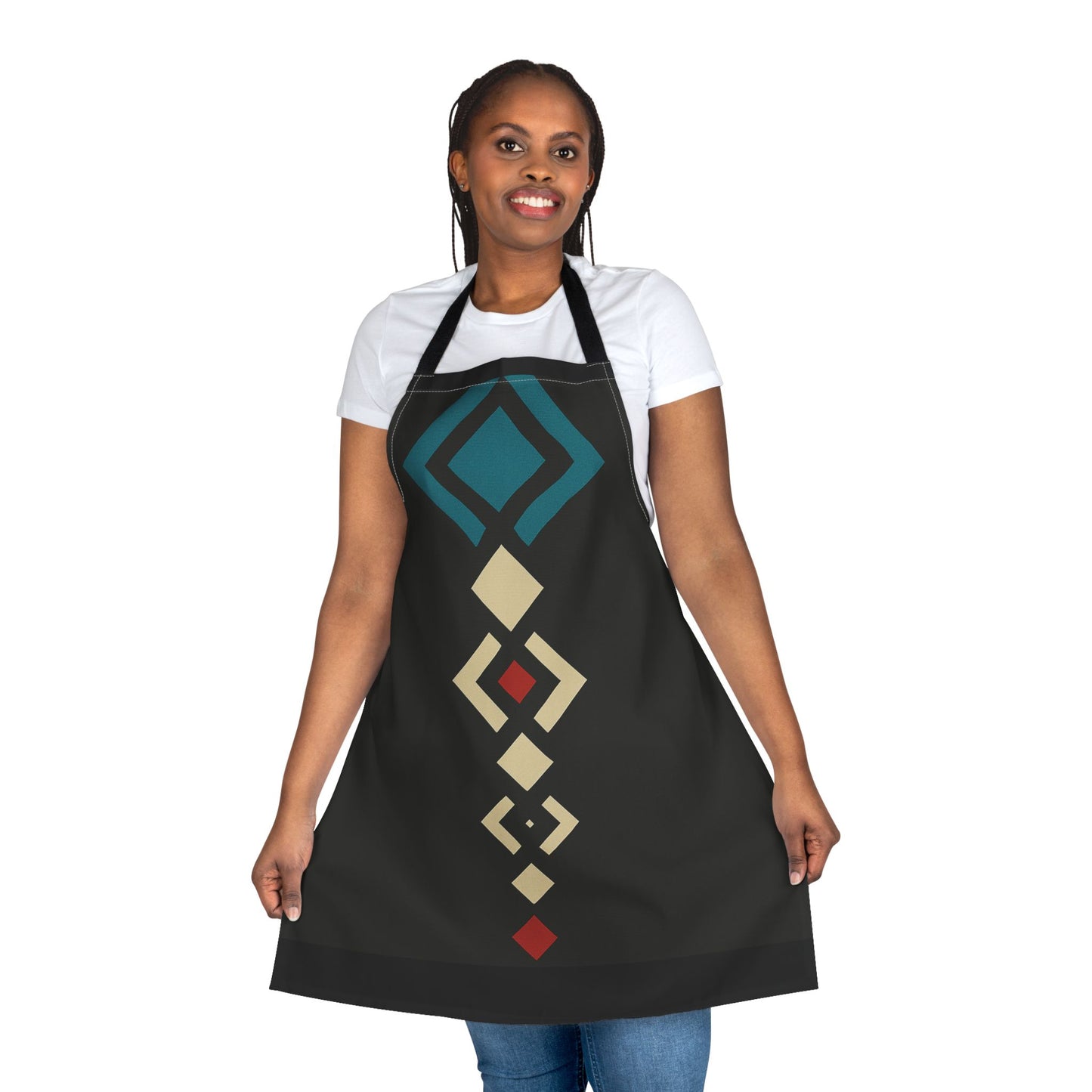 Diamond Cascade Apron