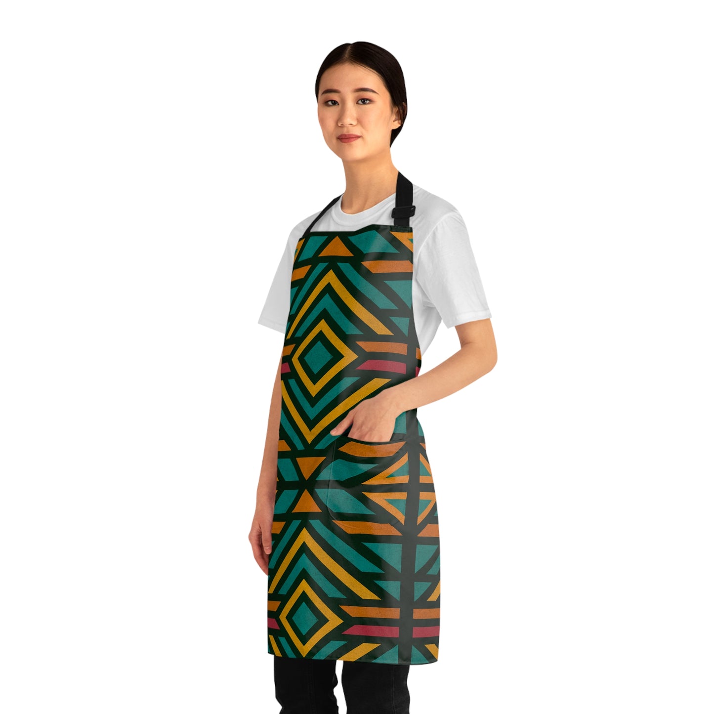 Sacred Geometry Printed Apron