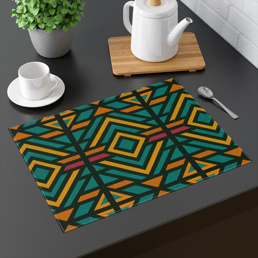 Ndebele Triangles Tablemat