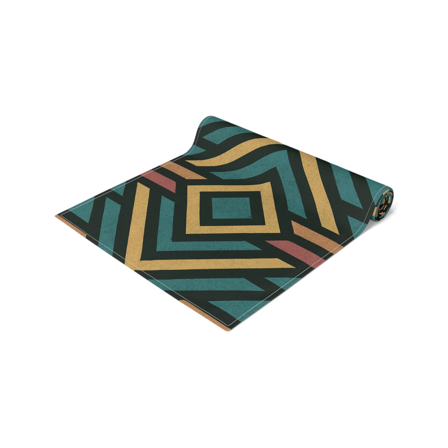 Ndebele Triangles Table Runner