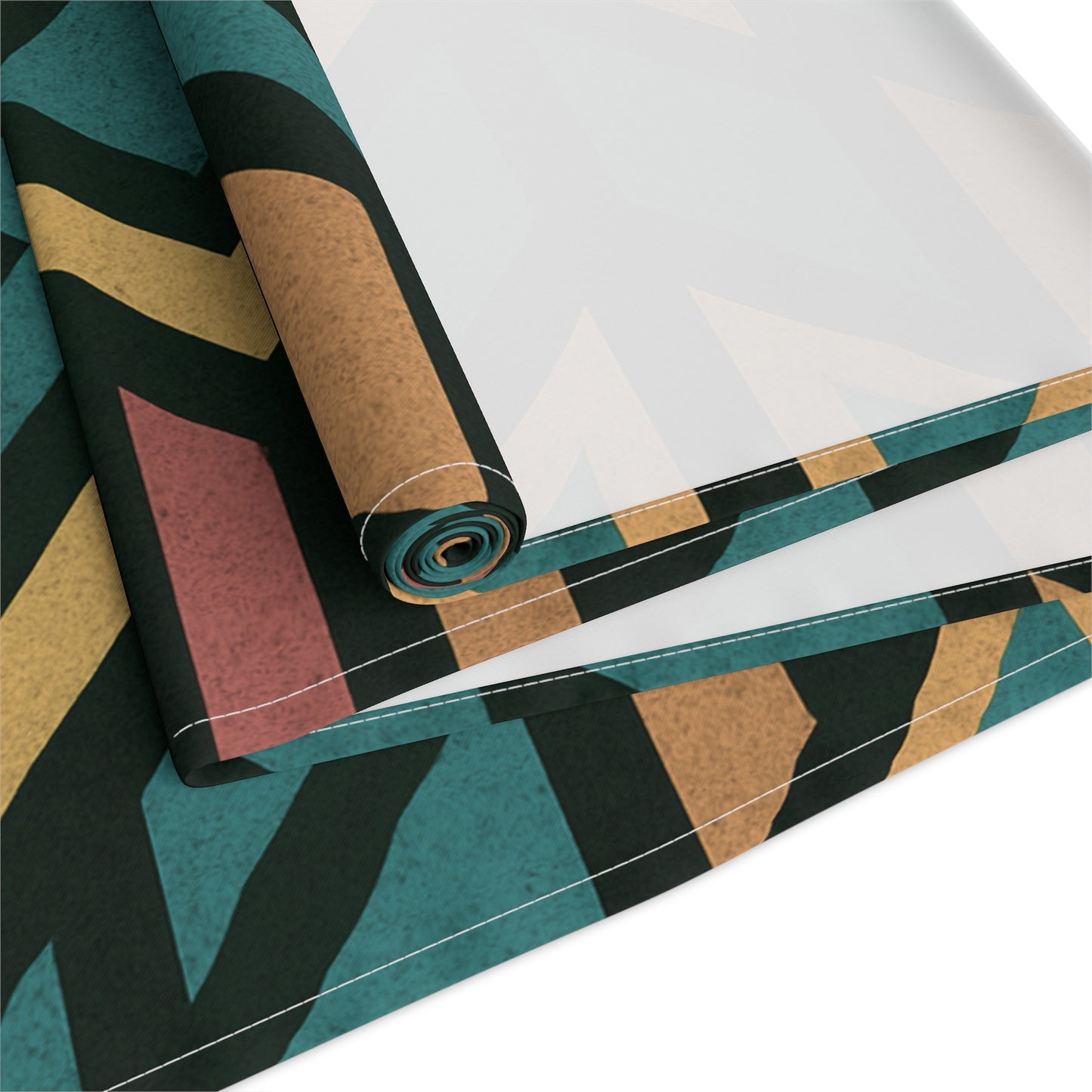 Ndebele Triangles Table Runner