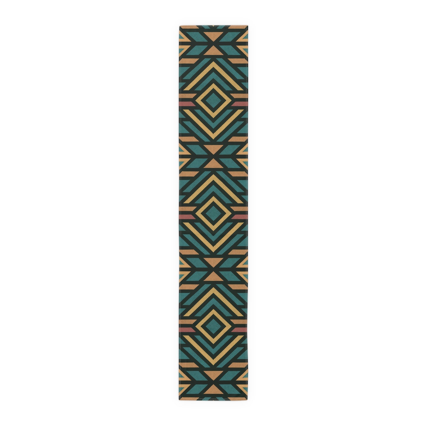 Ndebele Triangles Table Runner